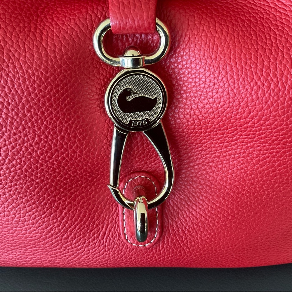 Dooney & Burke Logo Lock Hobo - Picture 6 of 9